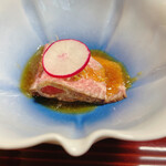 飛騨亭花扇 - 飛騨牛ローストビーフ