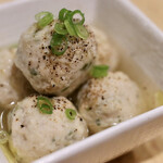 波へい - とり団子