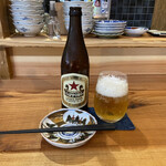 炭焼き納屋 くさび - 瓶ビール