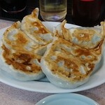 新シン - 焼き餃子 接写