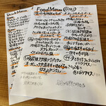 炭焼き納屋 くさび - メニュー