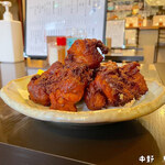 鶏肉屋の炭火焼鳥 鳥ひさ - 鳥ひさのから揚げ（赤）