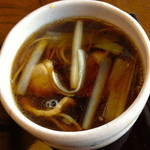 鎌倉 峰本 - 鴨肉の出汁が美味しい鴨南ばんそば