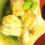 焼酎と手しごと料理の店　まさや - アツアツ鰯のつみれ揚げ