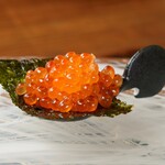 おやじ最後の握り - いくら