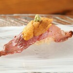 おやじ最後の握り - ウニク米