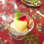 リトルスパイス - リトルスパイスさんの食後のアイスはたまらなく幸せにさせてくれます