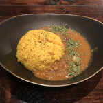 ボッコカリー - キーマカレー激辛 単品880円 ライス大盛