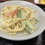浜松屋食堂 - スパゲティ・サラダ200円