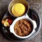 南庭 - キーマカレー。チキンと数種類の野菜とスパイスで煮込んだ 南庭オリジナルのスパイスカレーです。