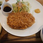 キッチン・ヒイラギ - メンチカツ定食
