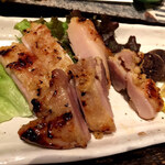 三福 - 原木椎茸と若鶏味噌漬の山椒焼き