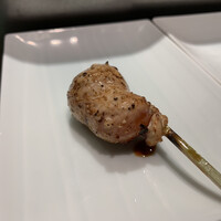 焼鳥  吉祥 - ちょうちん。キンカン包みバージョン。