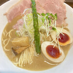Menrokkuchikinhiro - 鶏極濃　味玉プラス　麺大盛り