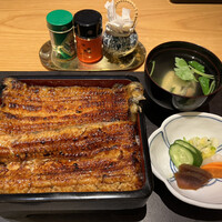 わたべ - うな重 特上 肝吸い付き