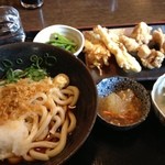 小町うどん - 取り放題ですが、これぐらいが精一杯(^_^