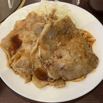 Shimabuta Shabu Shabu Aguya - あぐー豚生姜焼き定食