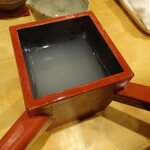 神楽坂 大川や - 蕎麦湯