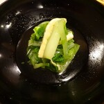 神楽坂 大川や - 山東菜おひたし