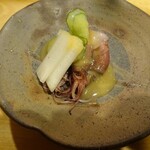 神楽坂 大川や - ホタルイカの酢味噌和え