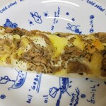 セブンイレブン - 舞茸とエリンギチーズ焼きパン、開封