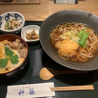 銀座　神籬 - お蕎麦とのセットです
