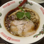 金町製麺 - 鶏中華そば（麺半分）