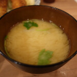 とんかつ小田保 - 味噌汁