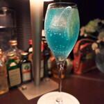 jazz blue。定禅寺ジャズフェスティバルにちなんだオリジナル、ピール＆柑橘の爽やかな後味