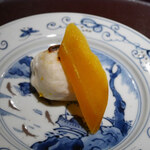 馳走 啐啄一十  - 河豚白子と生カラスミ