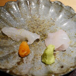 馳走 啐啄一十  - ・鮃・白甘鯛