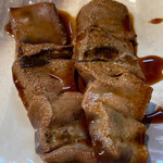 もつやき たろう - 大好きなちょい焼きれば、2本注文！