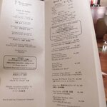 IL TEATRINO DA SALONE - 見開きになったメニュー（2022.4）