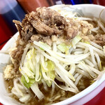 ラーメン二郎 - 『ミニラーメン＋豚 追加券』(ニンニク少なめ、ヤサイ、アブラ)