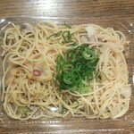 ディオ - あさりとキノコの和風ボンゴレ (税抜)91円 ※開封後 (2022.05.14)