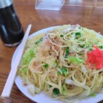 せんりゅう - ソースあとがけ焼きそば　大盛り