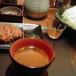 新宿さぼてん - ロース定食130g（1460円）