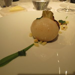 レフェルヴェソンス - 定点～丸ごと火入れした蕪とイタリアンパセリのエミュルション、ハモンイベリコ＆ブリオッシュ1