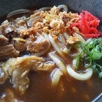 俺のカレー食堂 輪 - カレーうどん定食（1,000円）