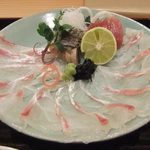 温味 - 鯛です。肝が美味しい～