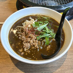 Yamitsuki Horumon Rikyuu - 黒胡麻坦々温麺