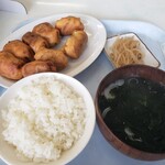 ホワイト餃子 - ギョザ定食