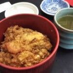 天ぷら　若杉 - ミニ天丼。