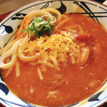 丸亀製麺 - チーズが量が他店より少ないです！