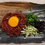 牛串・焼肉・ホルモン 麻布十番 10 - 国産牛のハツユッケ1