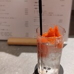 牛串・焼肉・ホルモン 麻布十番 10 - 裏メニューのトマト一味サワー