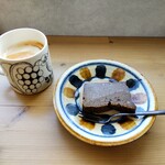 サメオト - カフェオレ＆焙じ茶テリーヌ