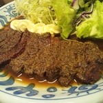 くじらのお宿 一乃谷 - 鯨ステーキ　Lunch980円