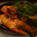 オペラ - 有頭エビアヒージョ