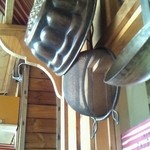 カフェ ドゥ ジャルダン - アンティークな店内